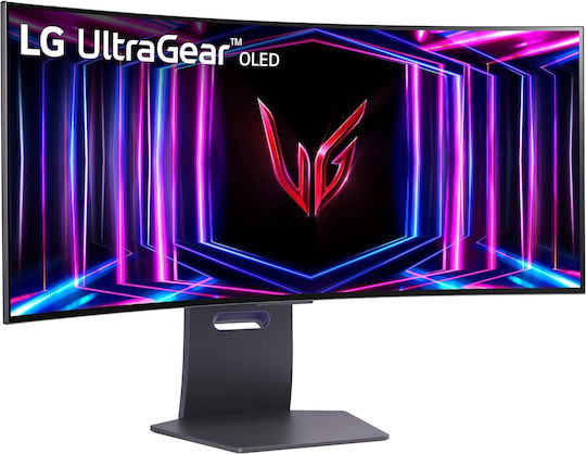 LG 34GS95QE UltraGear Ultrawide OLED HDR Curved Gaming Monitor 34" QHD 3440x1440 240Hz με Χρόνο Απόκρισης 0.03ms GTG