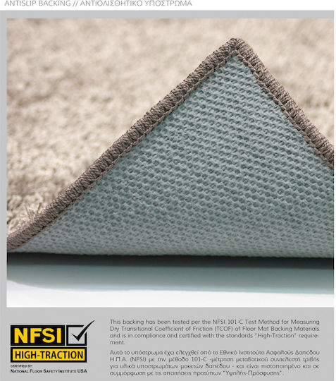 Nikotex Carpets Μοκέτα Μολυβί Ζαχαρί 200x250cm