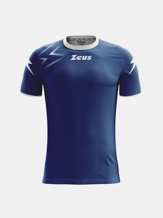 Zeus Mida Jersey Aussehen Fußball Blau/Weiß