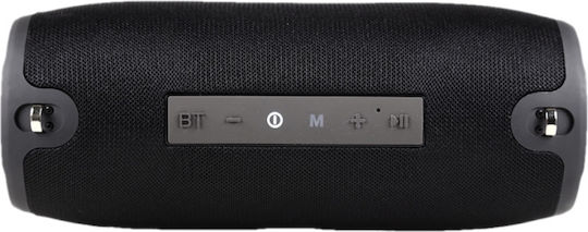 Manta Bluetooth-Lautsprecher mit Radio und Akkulaufzeit bis zu 9 Stunden Schwarz SPK15GO-BK