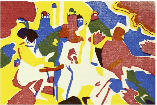 1913 Painting on Canvas 80x50cm