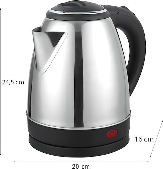 Βραστήρας 1.8lt 1000W Γκρι