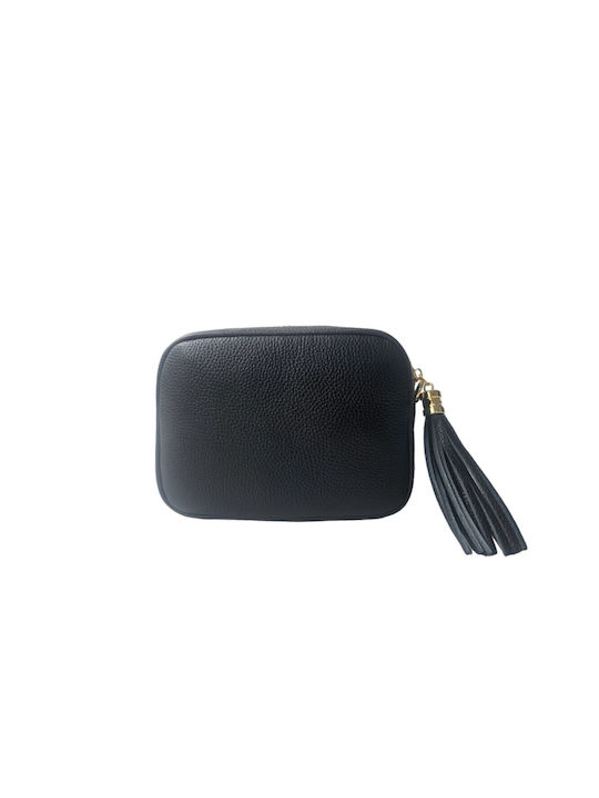 MI-TU Exclusive Leather Women's Bag Shoulder Black