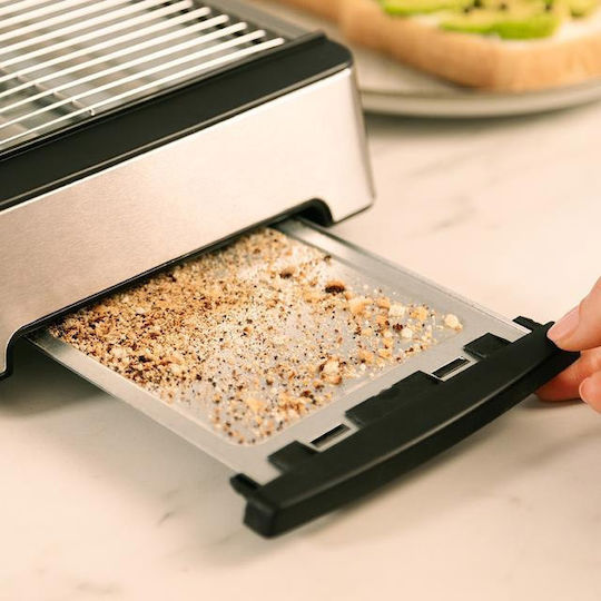 Cecotec Niceslice Φρυγανιέρα 2 Θέσεων 1000W Inox