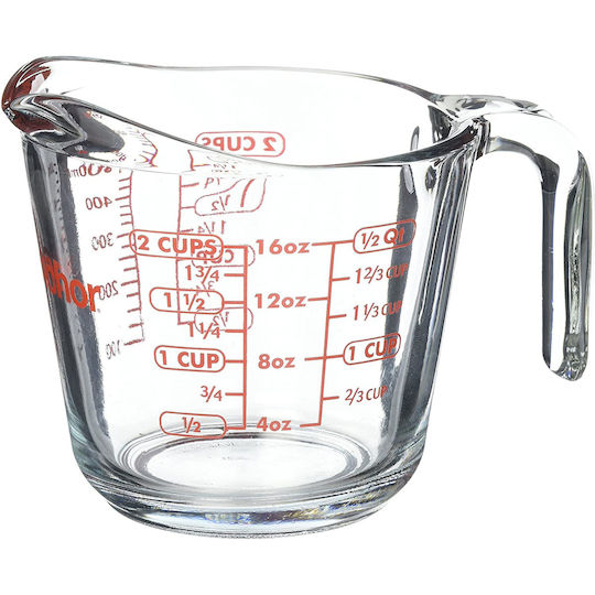 Anchor Hocking Γυάλινος Δοσομετρητής Κουζίνας 500ml