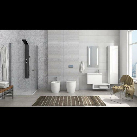 Karag S1 Cabin for Shower with Hinged Door 80x80x200cm Clear Glass