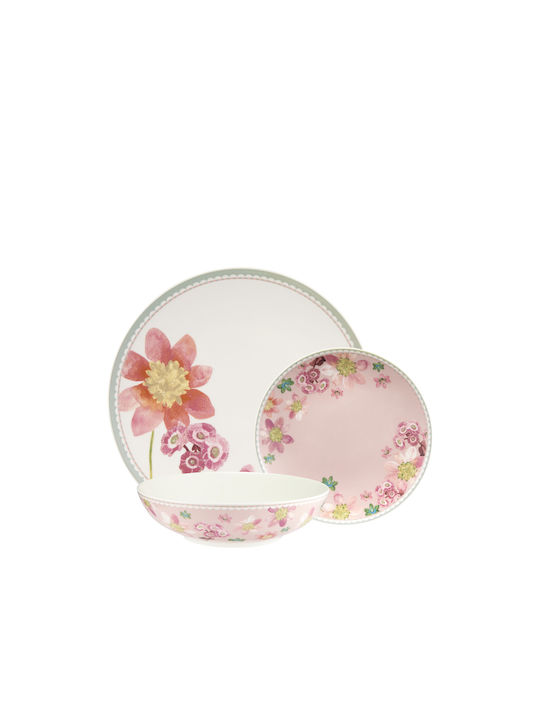Maxwell & Williams Plate Shallow made of Porcelain Multicolour with Diameter 27.5cm