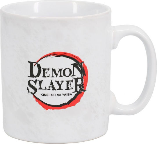 Paladone Demon Slayer Kimetsu No Yaiba (XL) Κούπα Κεραμική Λευκή 550ml