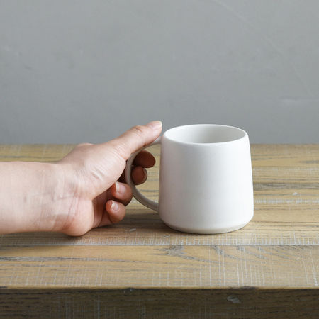 Kinto Cană Ceramică Albă 250ml 1buc