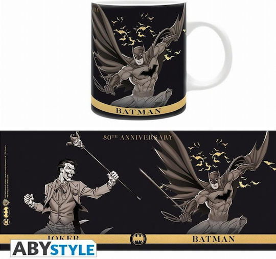 Abysse The Joker Vs. Batman Κούπα Κεραμική Πολύχρωμη 320ml Abysse The Joker Vs. Batman Κούπα Κεραμική Πολύχρωμη 320ml
