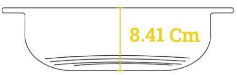 Lodge Ρηχή Κατσαρόλα από Μαντέμι 2.8lt / 31.9cm