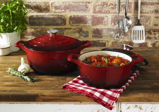La Cuisine Volcanique Βαθιά Κατσαρόλα από Μαντέμι 4.75lt / 26cm
