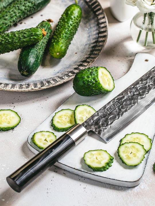 Samura Knife Nakiri from Stainless Steel 18cm