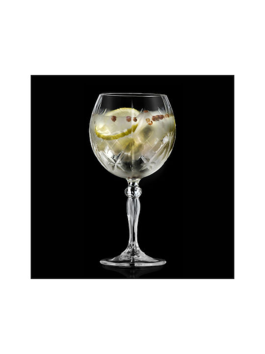 RCR Gin Tonic Set of Glasses made of Crystal Stemmed 650ml 6pcs