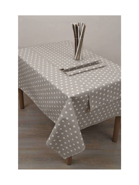 Viopros Vicky Platzdeckchen Stoff Weiß 50x35cm 636373 2Stück