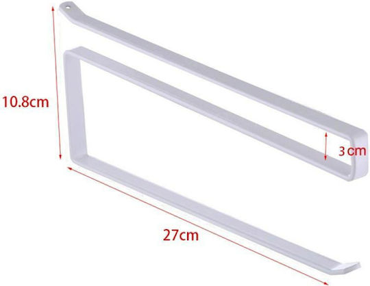Viosarp Distribuitor de role Metalică Albă 34x7x18cm Viosarp Distribuitor de role Metalică Albă 34x7x18cm