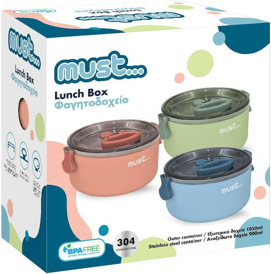 Must Team Inox Lunch Box 584711 Somon 1050ml