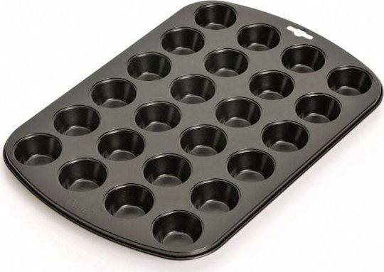 Kaiser Inspiration Formă de Patiserie pentru Cupcakes/Muffins din Aluminiu 24 Locuri 38x27x2.4buc 1buc