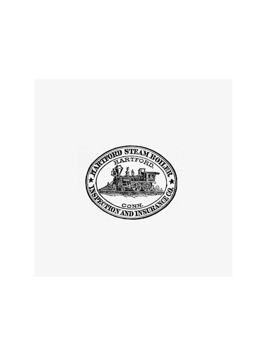 Steam Engine Train Stamp Design From Картина на Платно 120x120см
