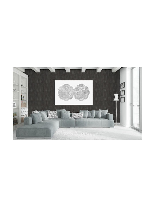 World Πίνακας σε Καμβά 170x115cm