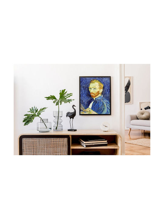 Self-portrait 1889 Painting Copy of Van Gogh on Canvas 40x50cm