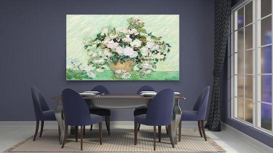 Roses 1890 Картина Копие на Ван Гог Платнен 65x40см
