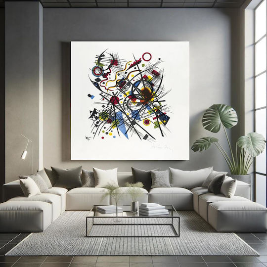 Lithographie Fur Die Tablou pe Pânză 130x130cm