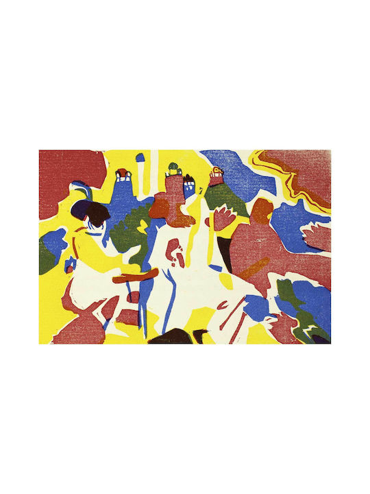1913 Painting on Canvas 100x70cm