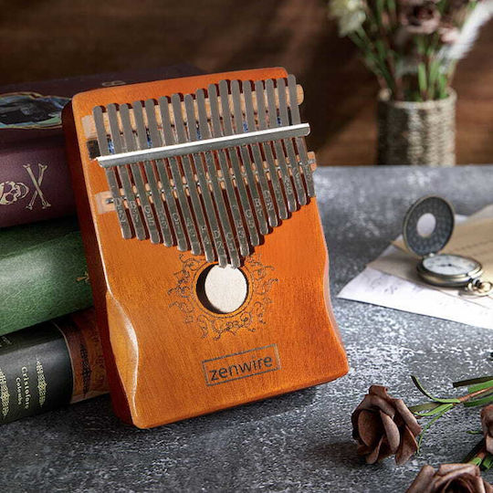 Zenwire Kalimba 17 Noten mit Lautsprecher