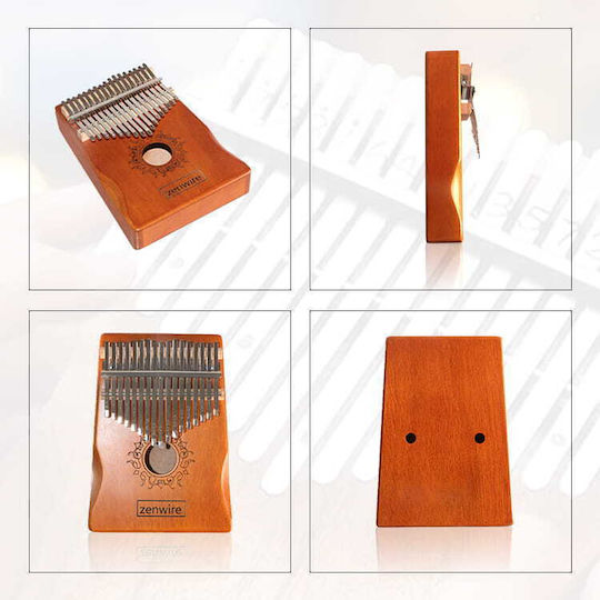Zenwire Kalimba 17 Noten mit Lautsprecher