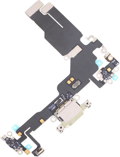 Cablu flex original de încărcare port Iphone 15, galben