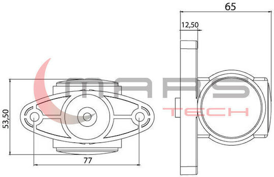Mars Tech Truck Volume Lights 1pcs 12 / 24V - Multicolour M720207