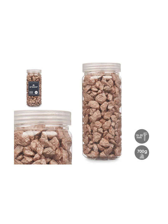 Arte Regal Glass Coffee Jar with Lid Brown