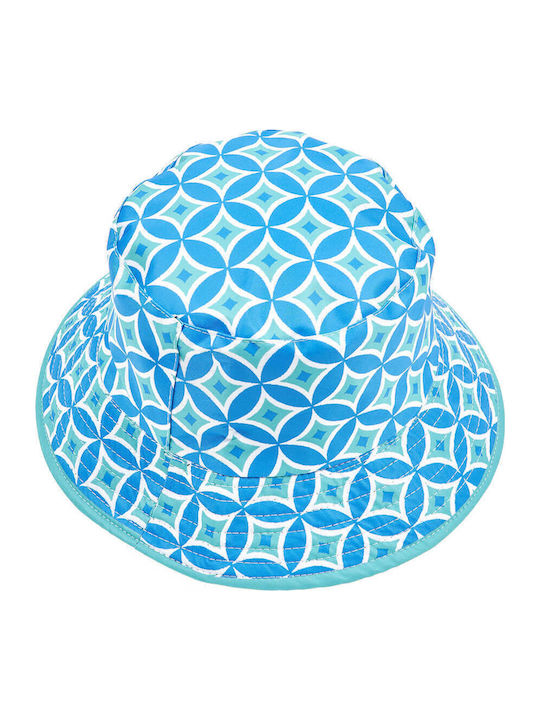 Verde Frauen Stoffartig Hut Blau
