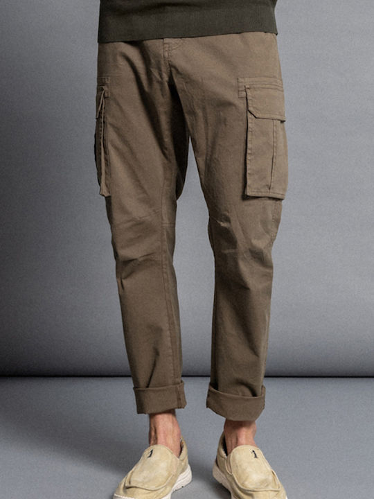 Παντελόνι Cargo Ελαστικό khaki