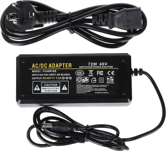 Delta Power Supply for CCTV Systems 48V/1.5A/5.5