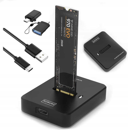 Zenwire Case for Hard Drive M.2 SATA III with Connection Type-C
