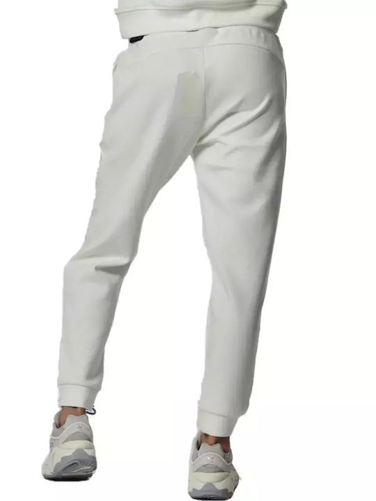 Body Action Damen-Sweatpants Weiß