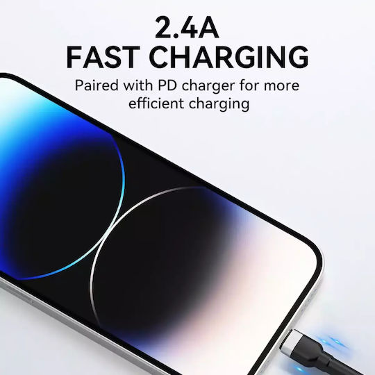 Wozinsky USB-A to Lightning Cable Μαύρο 2m (WNBAL2)