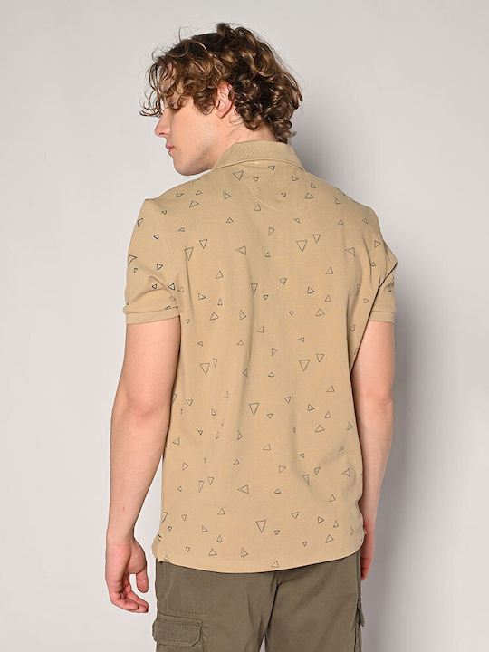 Polo T-shirt Μπεζ