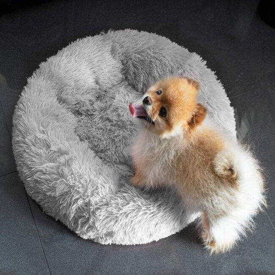 Soft Bed Dog Cat Springos Gray 110 Cm