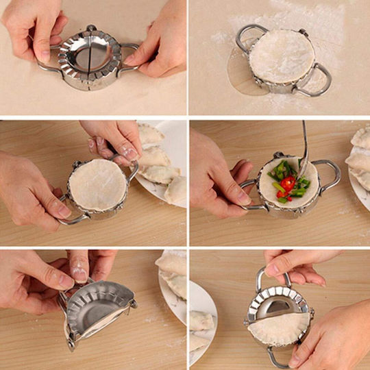 Ravioli Mould Zola Stainless Steel 12.4x7.5x2 Cm Silver