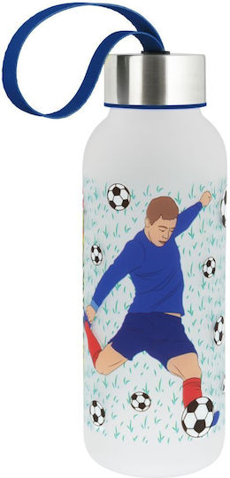 Pylones Kinder Trinkflasche Einhorn Kunststoff mit Schraubverschluss Auslaufsicher 420ml