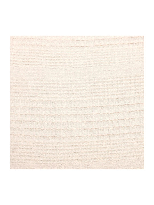 Viopros Blanket Nursery Swaddling Blankets Waffle Beige Ecru 80x110cm