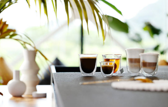 De'Longhi Magnifica Start Αυτόματη Μηχανή Espresso 1450W Πίεσης 15bar με Μύλο Άλεσης Ασημί