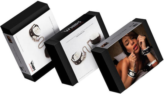 Whips Collections Χειροπέδες σε Λευκό Χρώμα