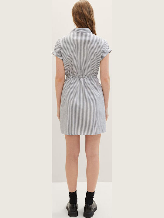 Summer Mini Dress Navy Blue