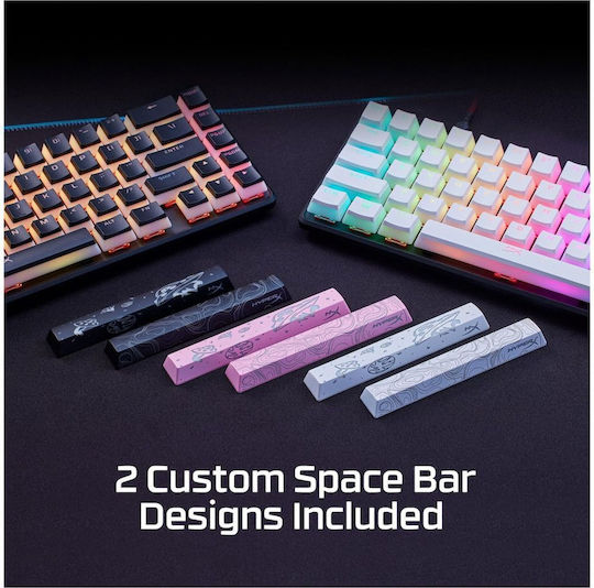 Hyperx Hyperx Pudding Keycaps 2 Vollständiges 112 Pbt Tastenkappen-Set Schwarz Us Layout 7g8k1aa
