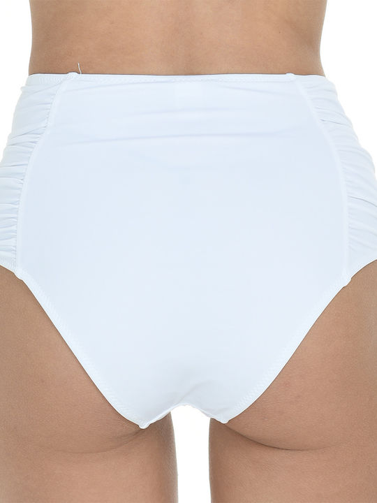 Bikini Boxer Ψηλόμεσο Λευκο