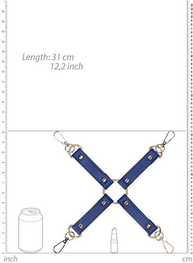 Ιμάντας Χιαστί Δέσιμο Ouch Hogtie Connector Sailor Theme